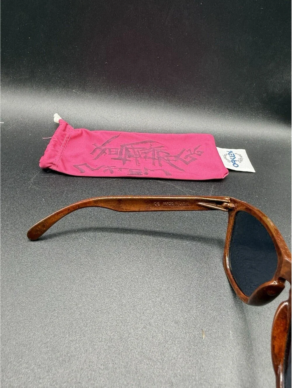 Oakley Frogskin Custom Brown/Grey Lenses